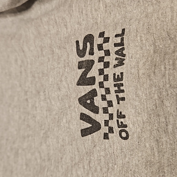 Vans Shirts Men's Grey Long Sleeve T Shirt Vans Disney Mickey Mouse - Picture 4 of 9